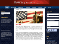 DANIEL MCKENNA website screenshot