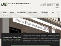 DAVID DANIELS website screenshot