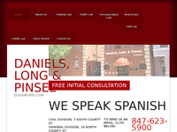 LONG DANIELS website screenshot