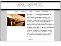 DANIEL DANILUK website screenshot