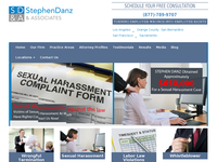 STEPHEN DANZ website screenshot