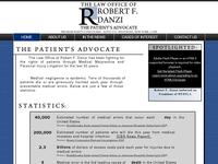 ROBERT DANZI website screenshot