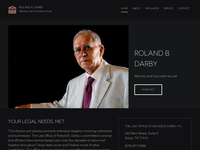 ROLAND DARBY website screenshot