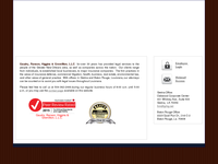 THOMAS DARLING website screenshot