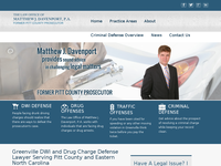 MATTHEW DAVENPORT website screenshot
