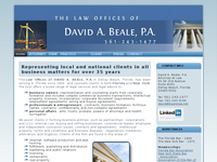 DAVID BEALE website screenshot