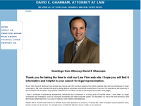 DAVID GHANNAM website screenshot