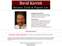 DAVID KERRICK website screenshot