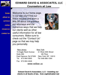 DAVID EDWARD website screenshot