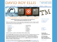 DAVID ELLIS website screenshot