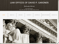 DAVID GARDNER website screenshot