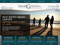 DAVID GOLDEN website screenshot