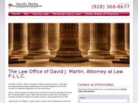 DAVID MARTIN website screenshot