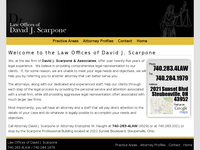 DAVID SCARPONE website screenshot
