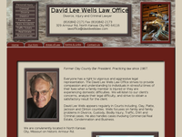DAVID LEE WELLS website screenshot