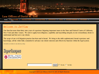 DAVID ZEFF website screenshot