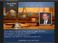 DAVID METH website screenshot