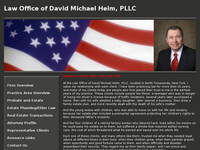 DAVID HEIM website screenshot