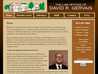 DAVID GERVAIS website screenshot