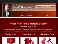 DAVID BOUSCHOR II website screenshot