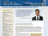 DAVID HABER website screenshot