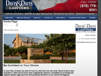 FRED DAVIS website screenshot