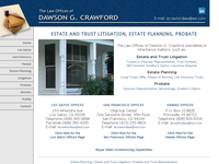 DAWSON CRAWFORD website screenshot