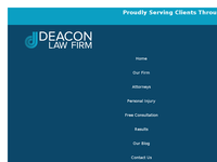 BARRY DEACON website screenshot