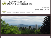 DEAN GIBBONS website screenshot