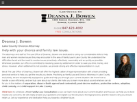 DEANNA BOWEN website screenshot