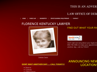 DEBBIE DAVIS website screenshot