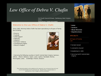 DEBRA CHAFIN website screenshot