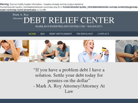 MARK ROY website screenshot