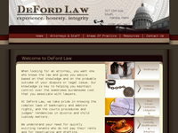 R GEORGE DEFORD JR website screenshot