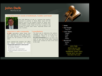 JOHN DELK website screenshot