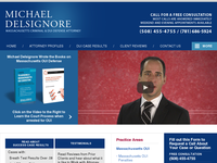 MICHAEL DELSIGNORE website screenshot