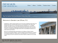 THOMAS DEMAKIS website screenshot