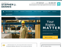 STEPHEN DENNIS website screenshot