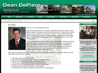 DEAN DEPIERO website screenshot