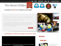 STEVEN DHILLON website screenshot