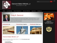 CRAIG DIAMOND website screenshot