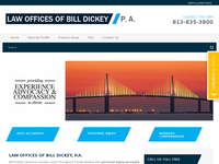 BILL DICKEY website screenshot