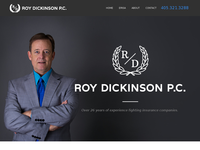 ROY DICKSINSON website screenshot