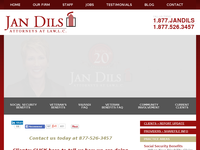 JAN DILS website screenshot
