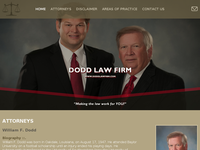 WILLIAM DODD website screenshot