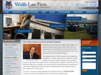 DORIN WOLFE website screenshot
