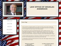 DOUGLAS ANDERSON website screenshot