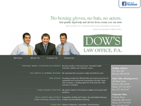 DAVID DOW website screenshot