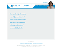 NAOMI DRAKE website screenshot