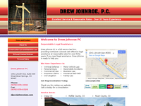 DREW JOHNROE website screenshot